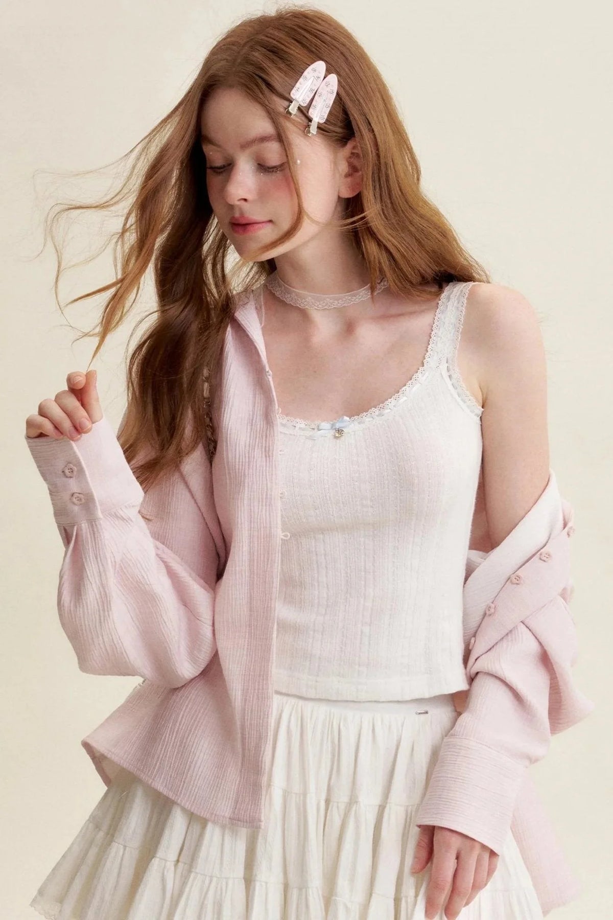 Lace Charm Padded Camisole