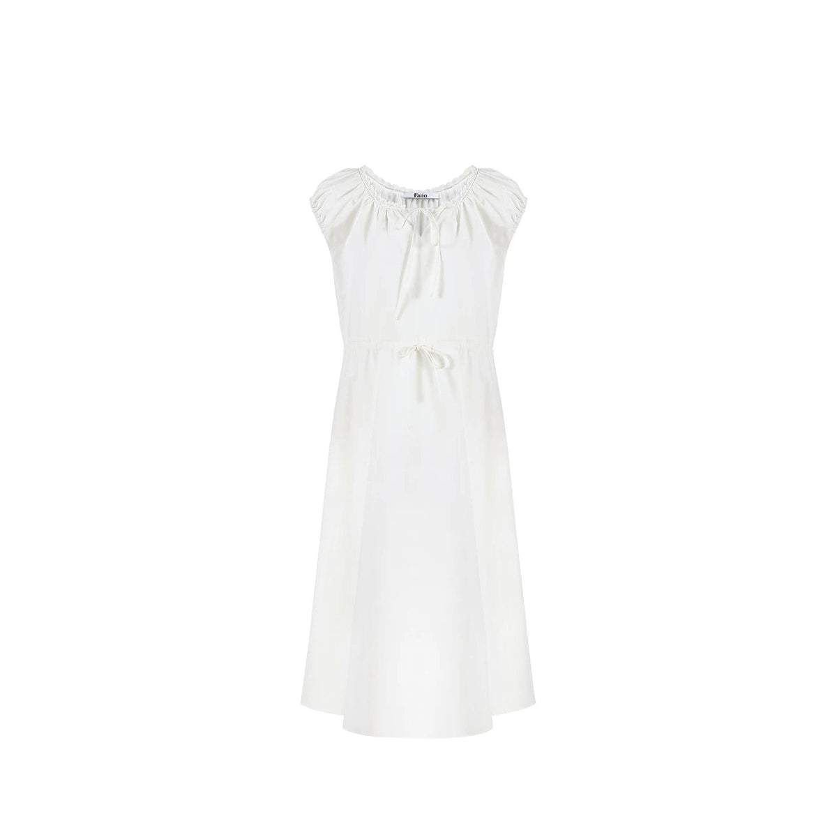 Lace Collar Slimming Dress