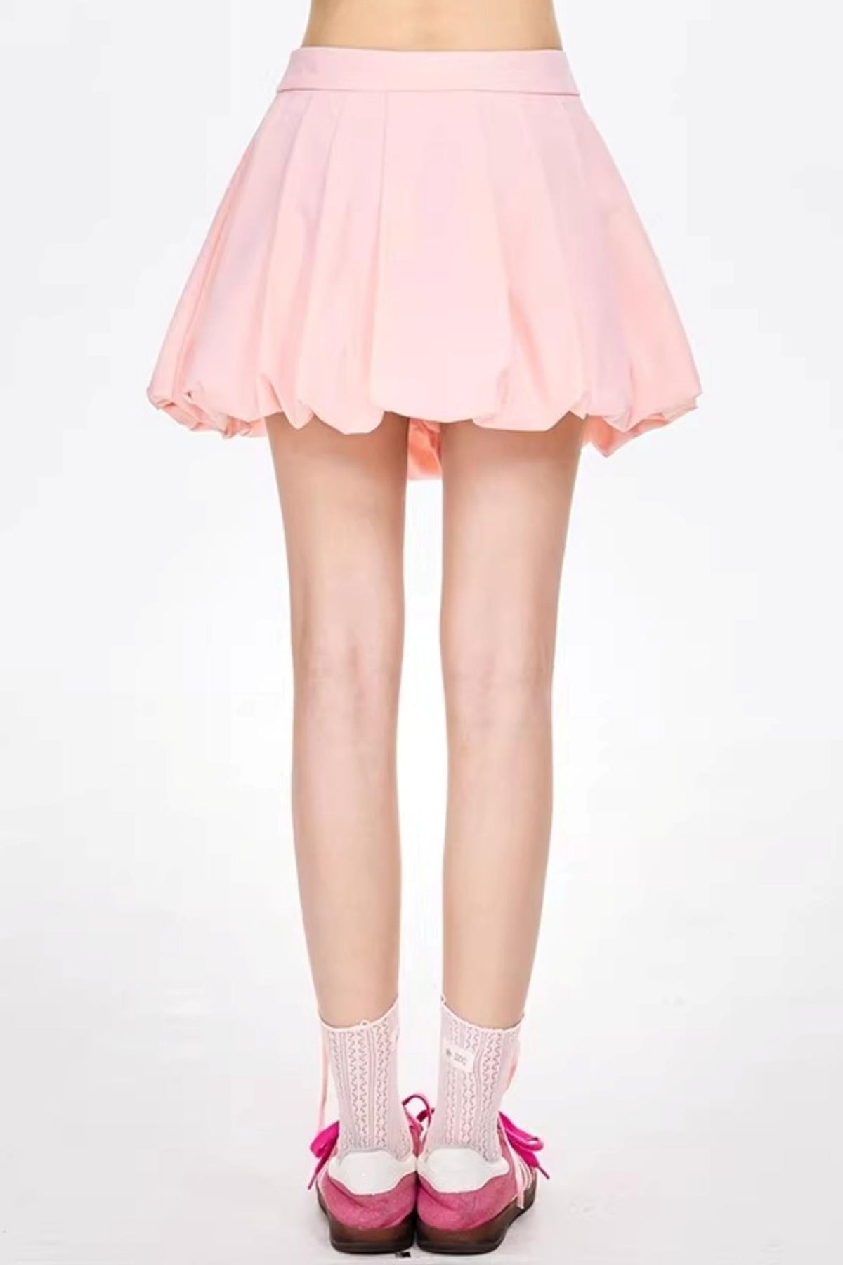 Lace Design Short Skirt
