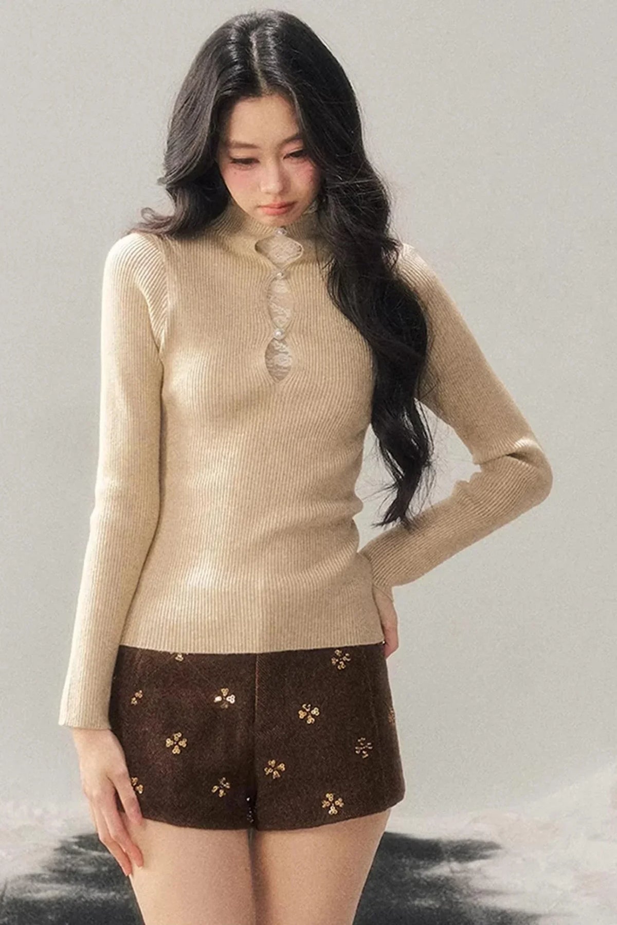 Lace Dream Knitted Top