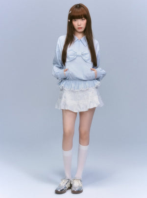 Lace Edge Cargo Top