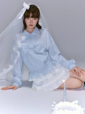 Lace Edge Cargo Top