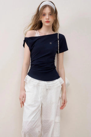 Lace Embrace Wide Leg Trousers
