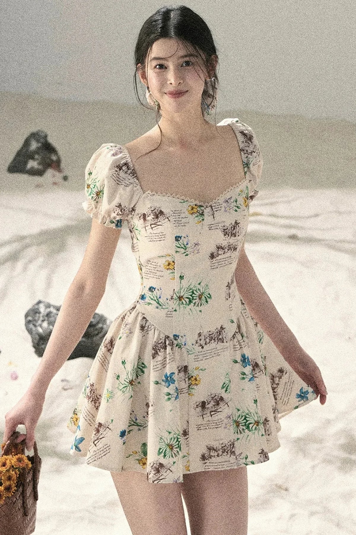 Lace Evening Breeze Dress Set-Up