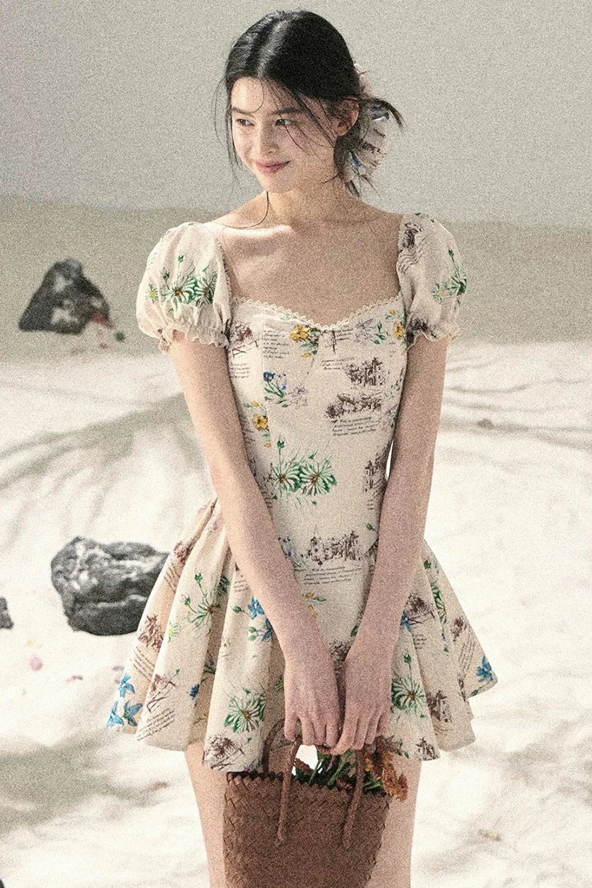 Lace Evening Breeze Dress Set-Up