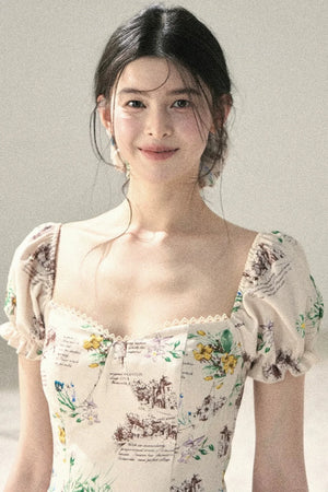 Lace Evening Breeze Dress Set-Up