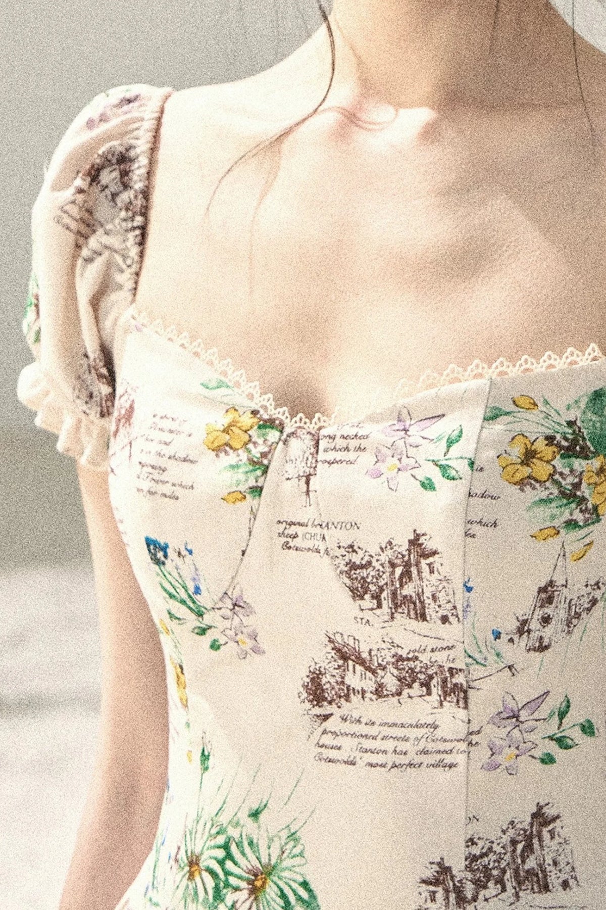 Lace Evening Breeze Dress Set-Up