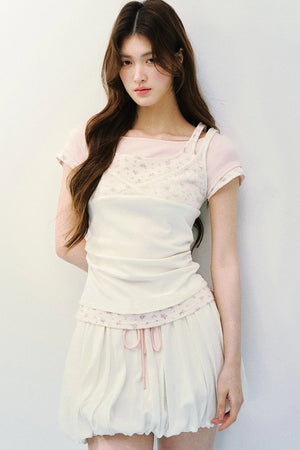 Lace Knit Camisole Top