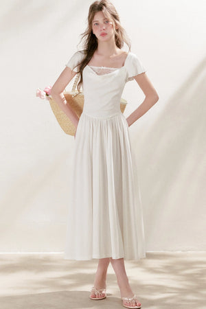 Lace Knit Vacation Dress