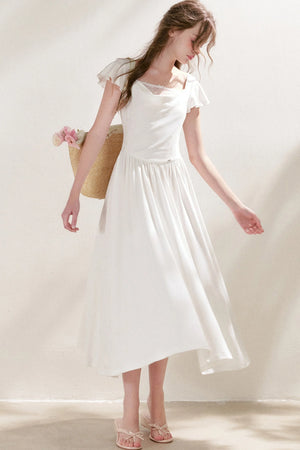 Lace Knit Vacation Dress