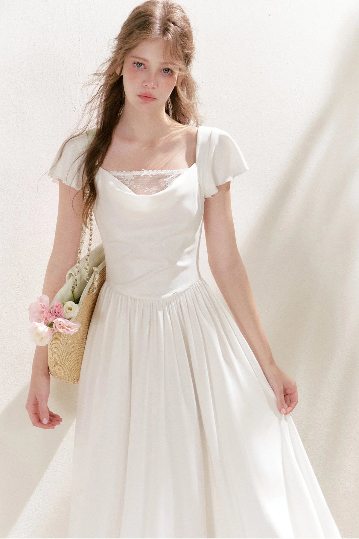 Lace Knit Vacation Dress
