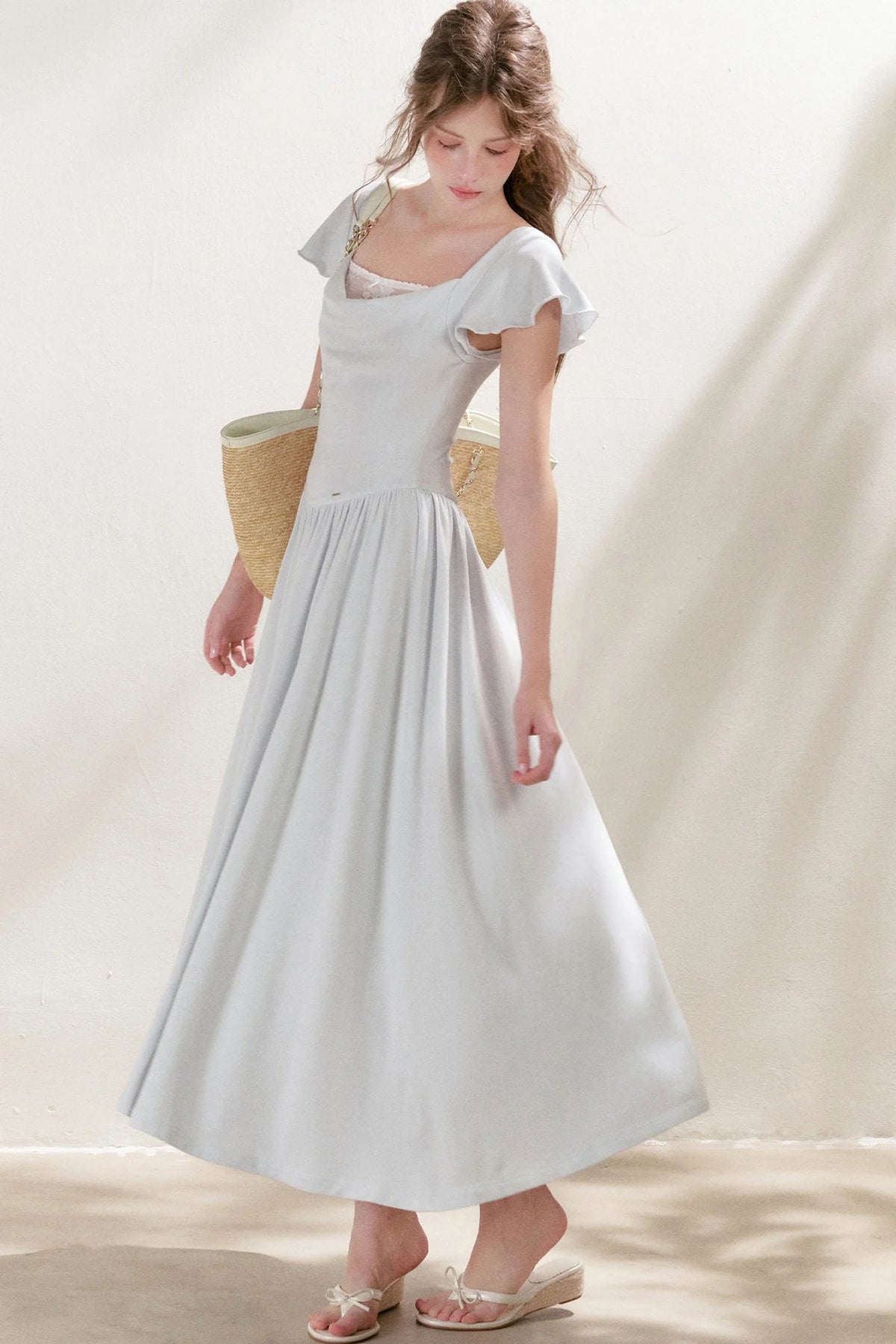 Lace Knit Vacation Dress