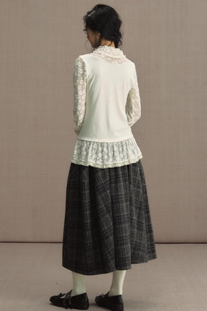 Lace Mesh Tee