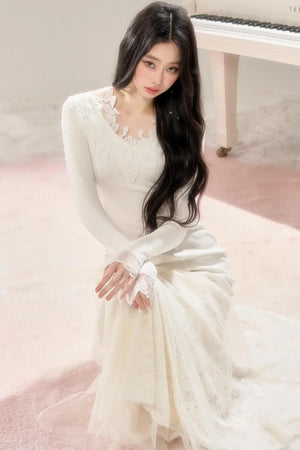 Lace Moonlight Mermaid Dress