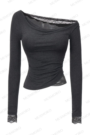 Lace Off-Shoulder Top