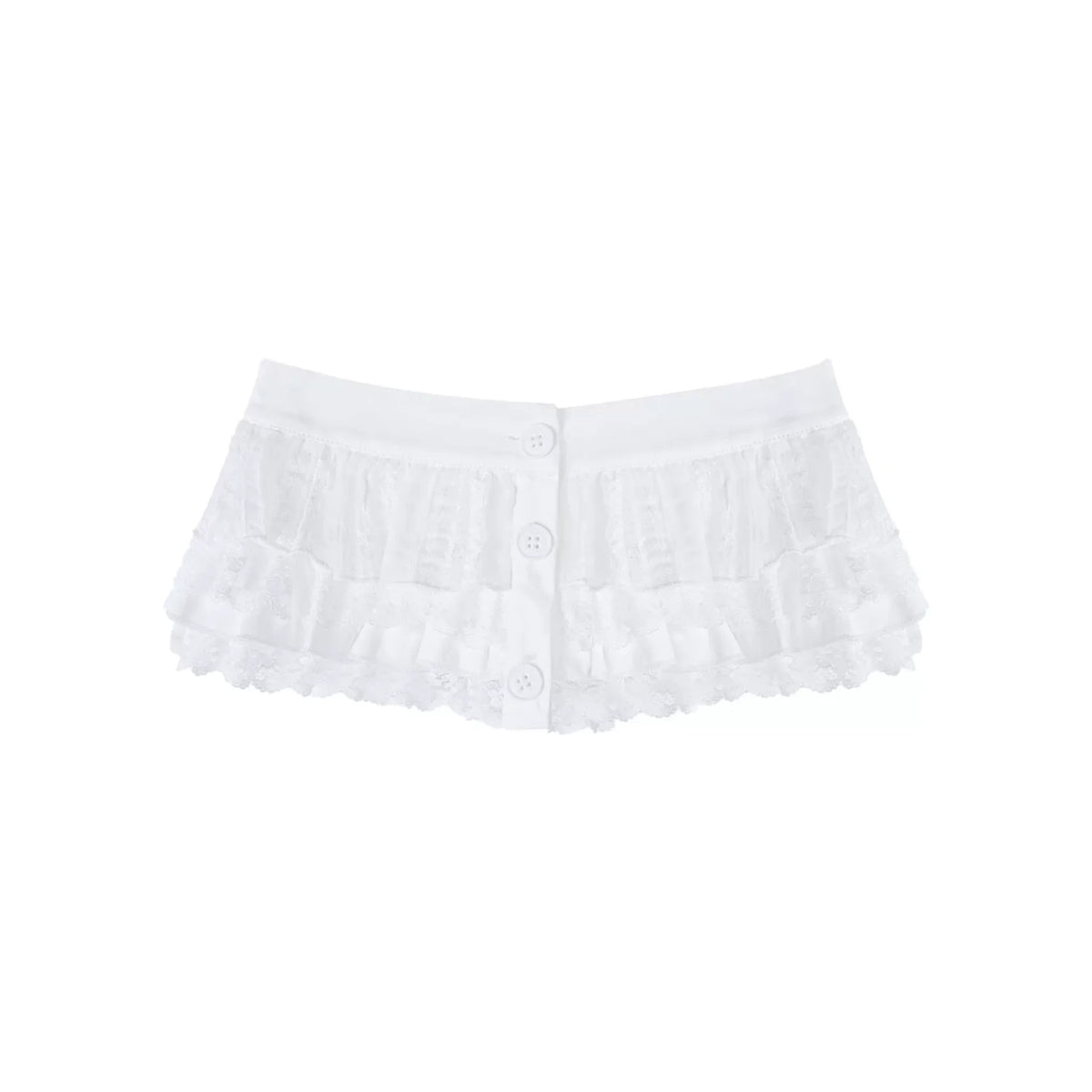 Lace Off-Shoulder Top Skirt Pants Set-Up