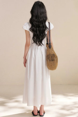 Lace Patchwork A-Line Dress