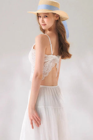 Lace Patchwork Camisole Vest