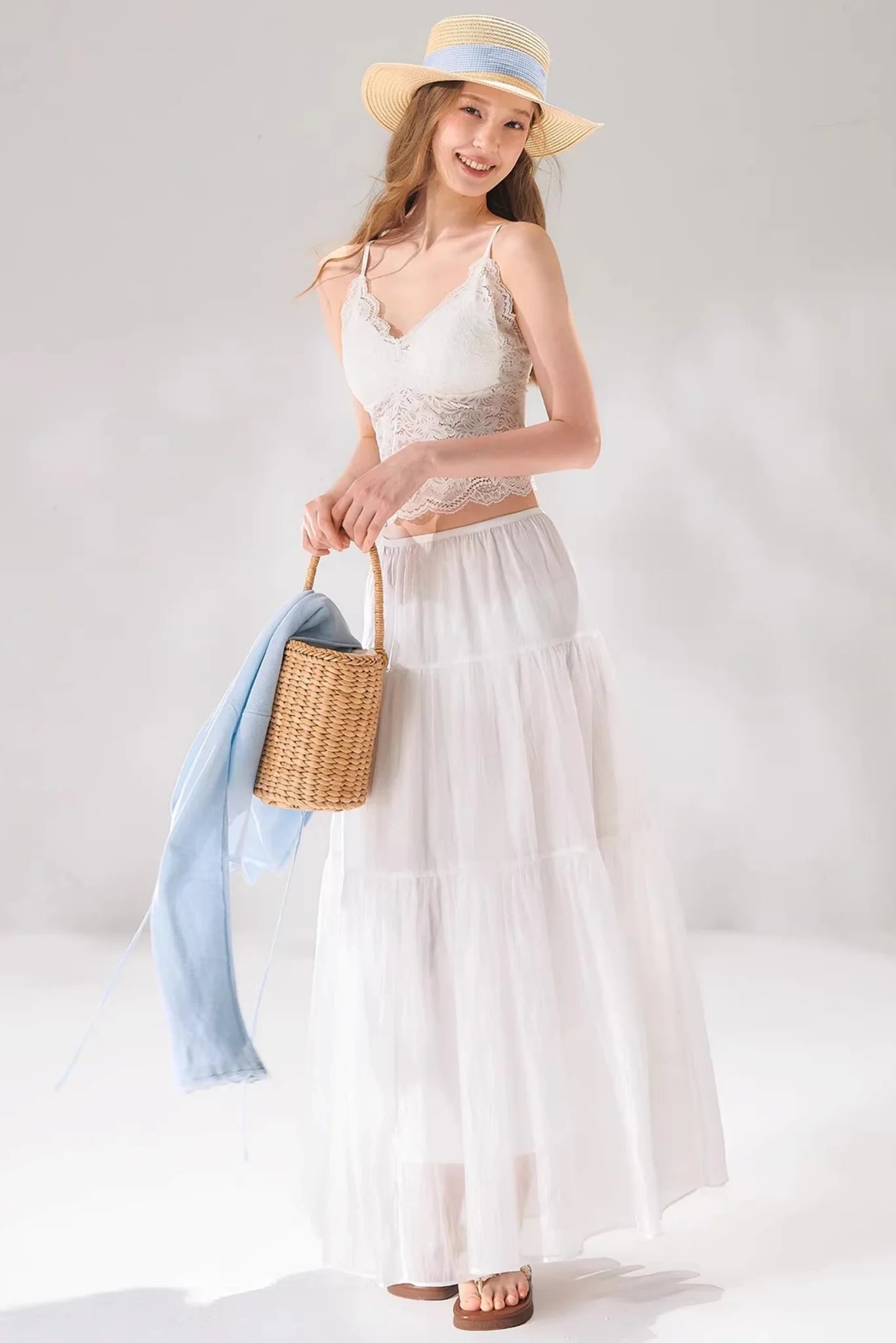 Lace Patchwork Camisole Vest