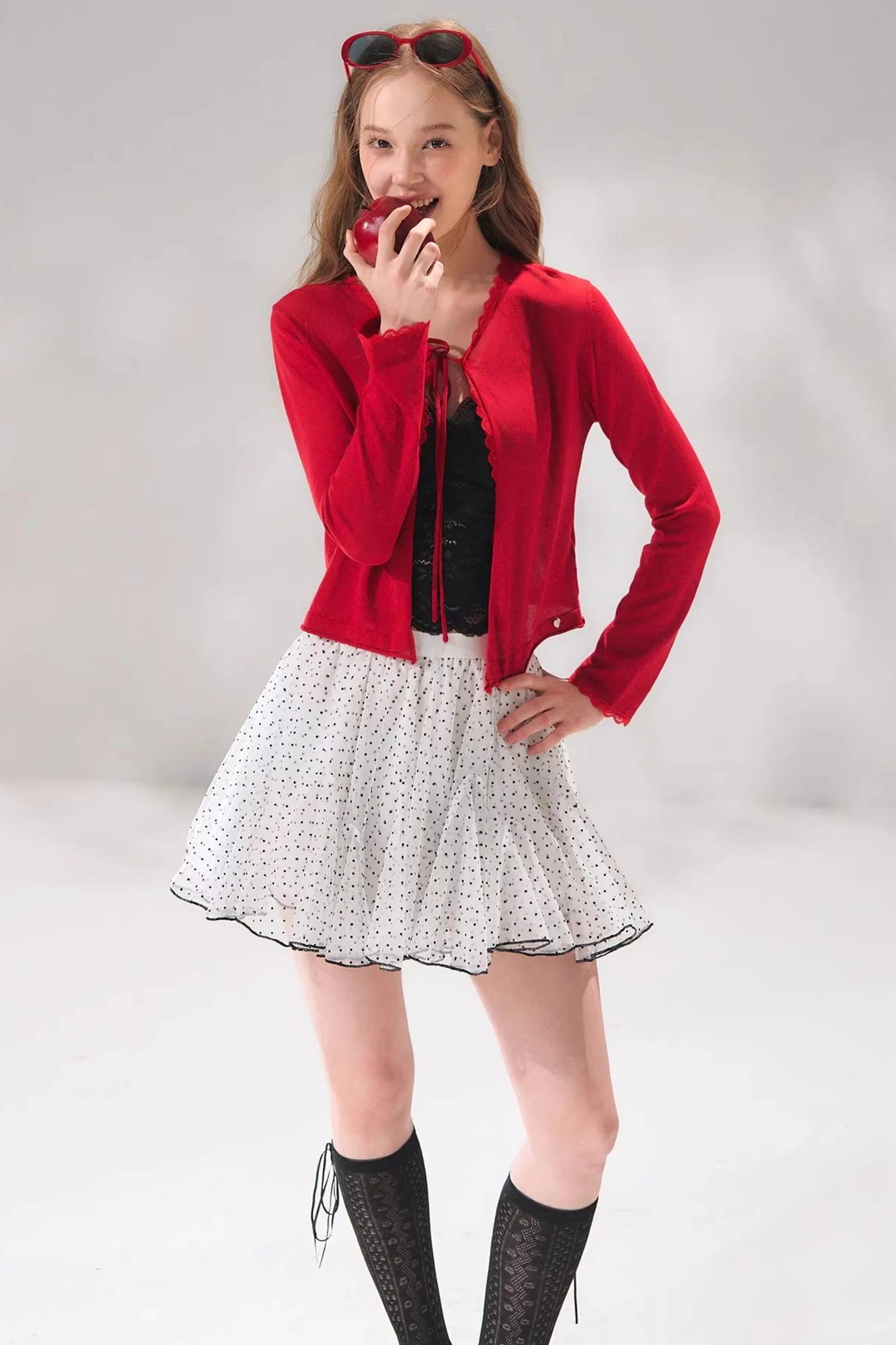 Lace Patchwork Camisole Vest