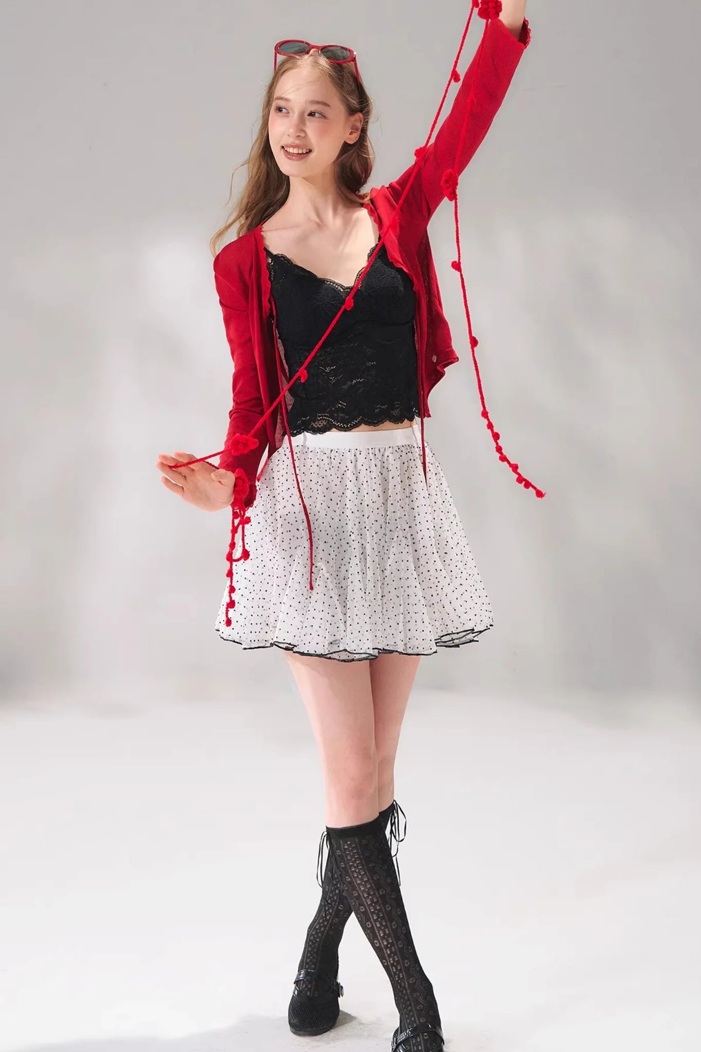 Lace Patchwork Camisole Vest