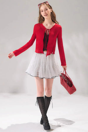 Lace Patchwork Camisole Vest