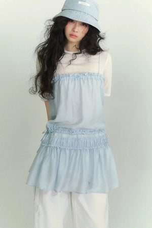 Lace Patchwork Dress Set-Up