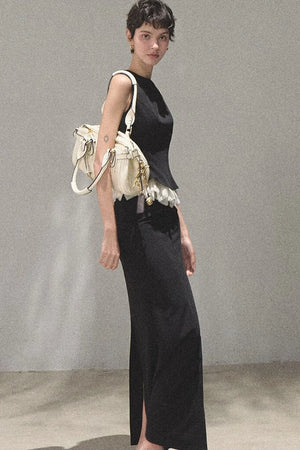 Lace Patchwork Summer Two-Piece Set-Up
