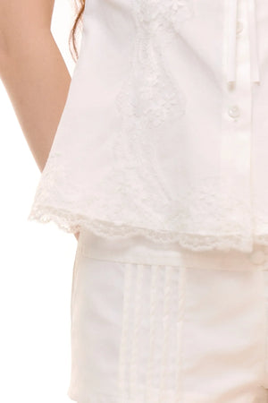 Lace Patchwork Top Set-Up
