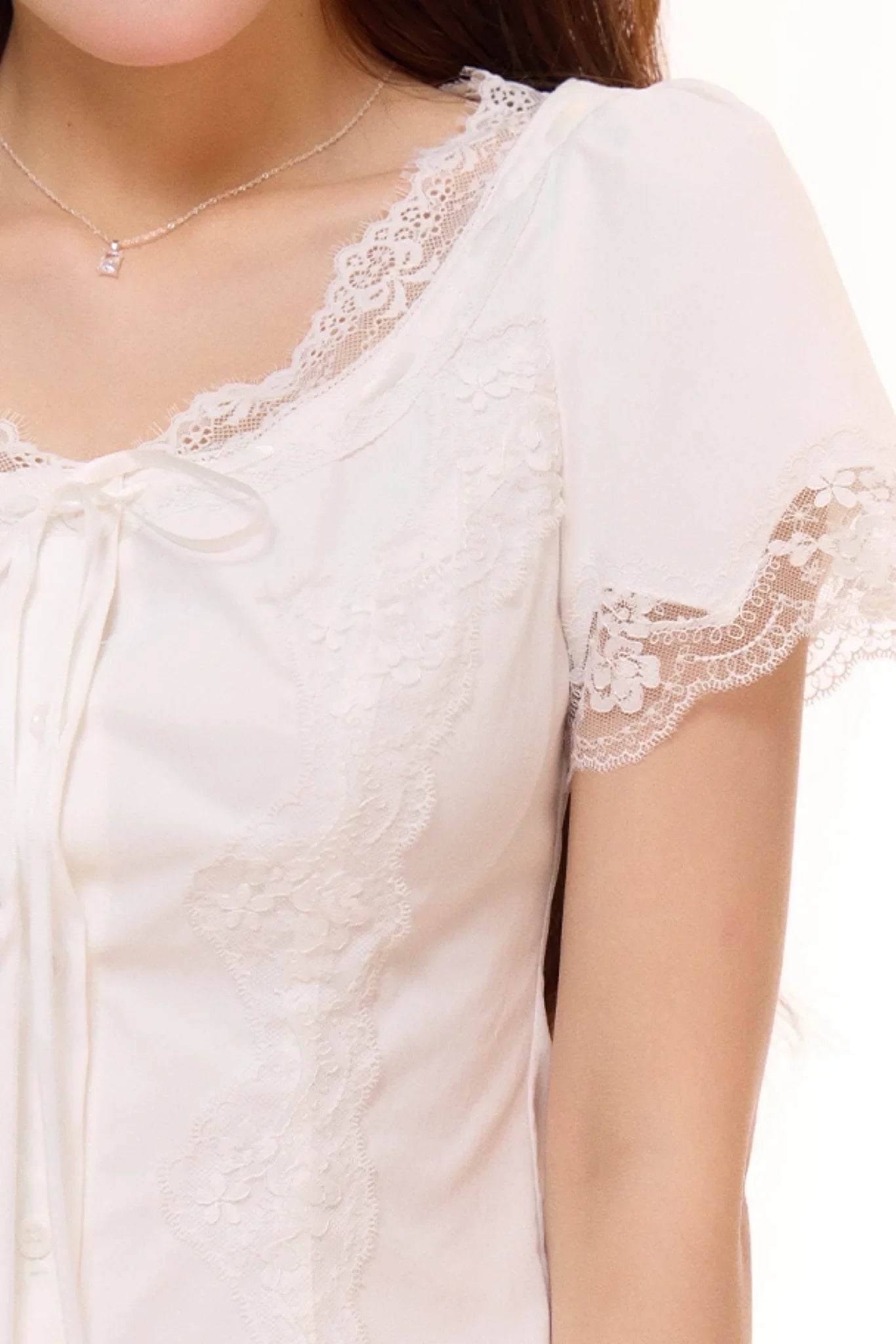 Lace Patchwork Top Set-Up
