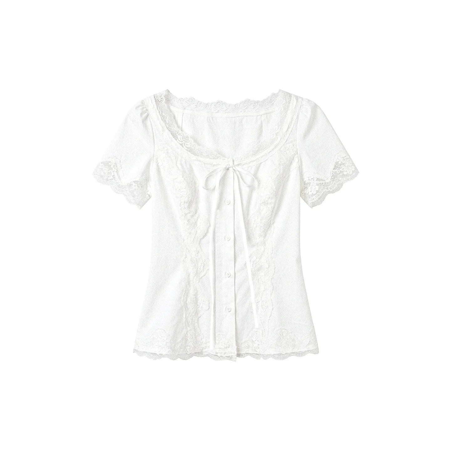 Lace Patchwork Top Set-Up