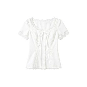 Lace Patchwork Top Set-Up