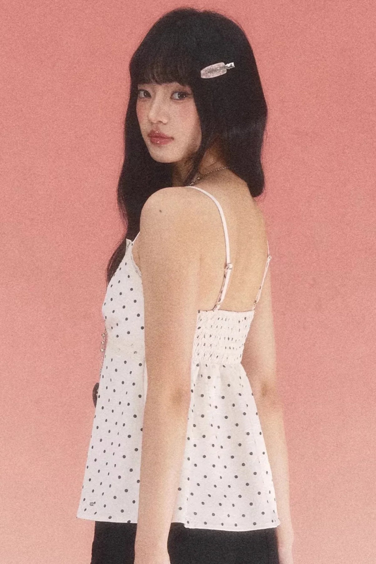 Lace Polka Dot Camisole Vest