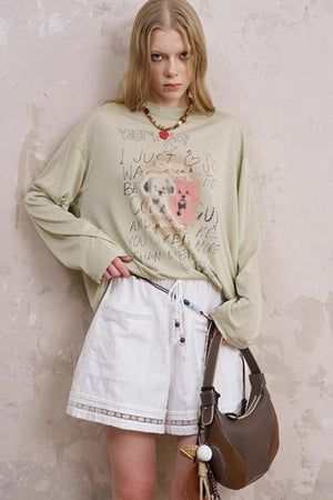 Lace Relax Shorts