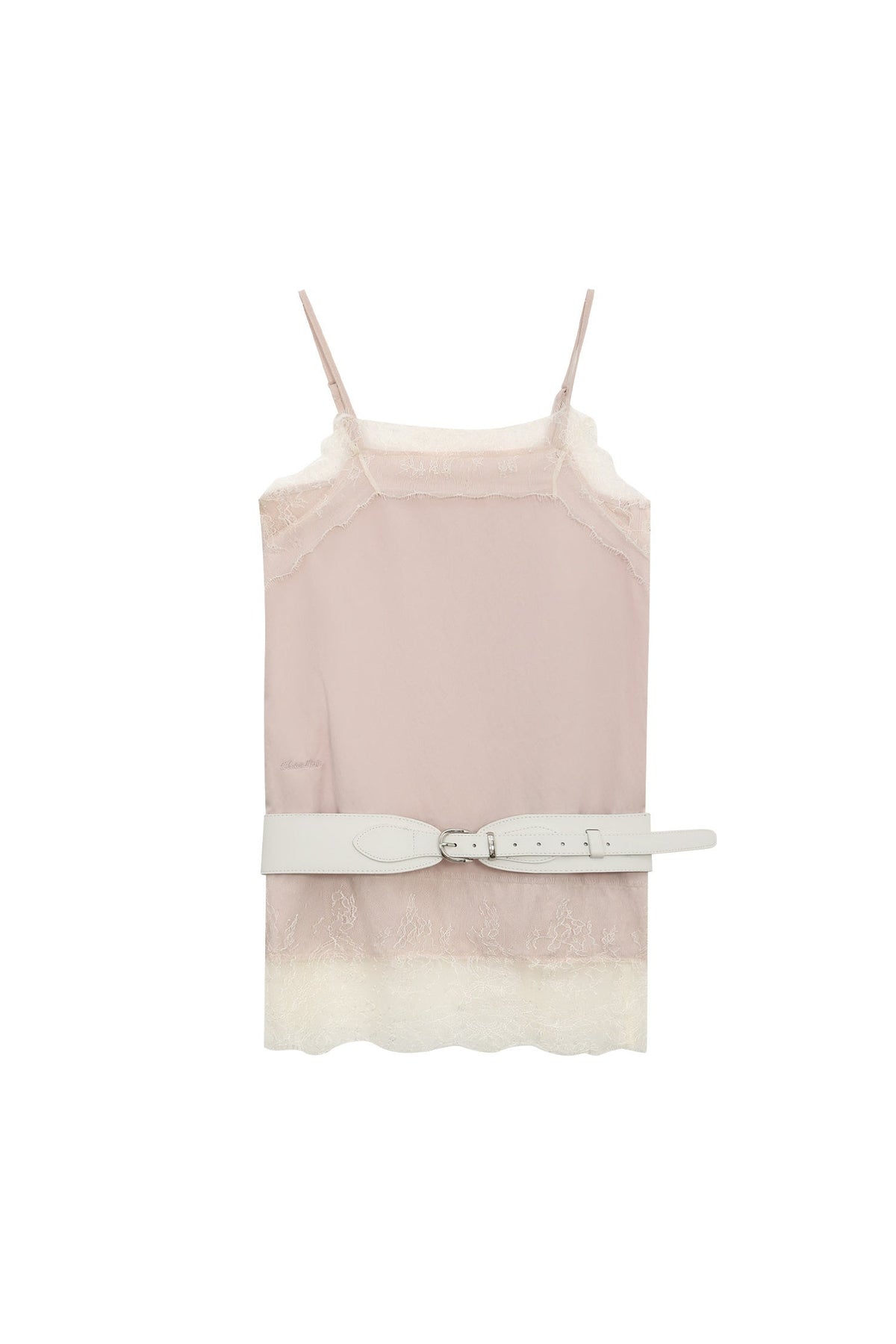 Lace Spliced Layered Camisole