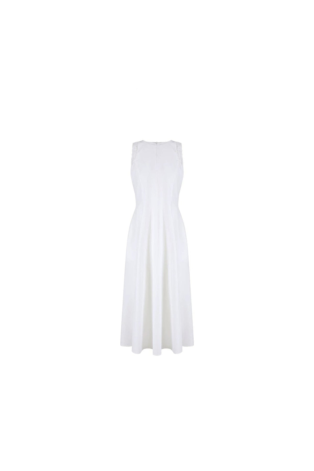Lace Splicing A-Line Dress