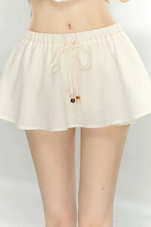 Lace Trim Acetate Two-Piece Set-Up
