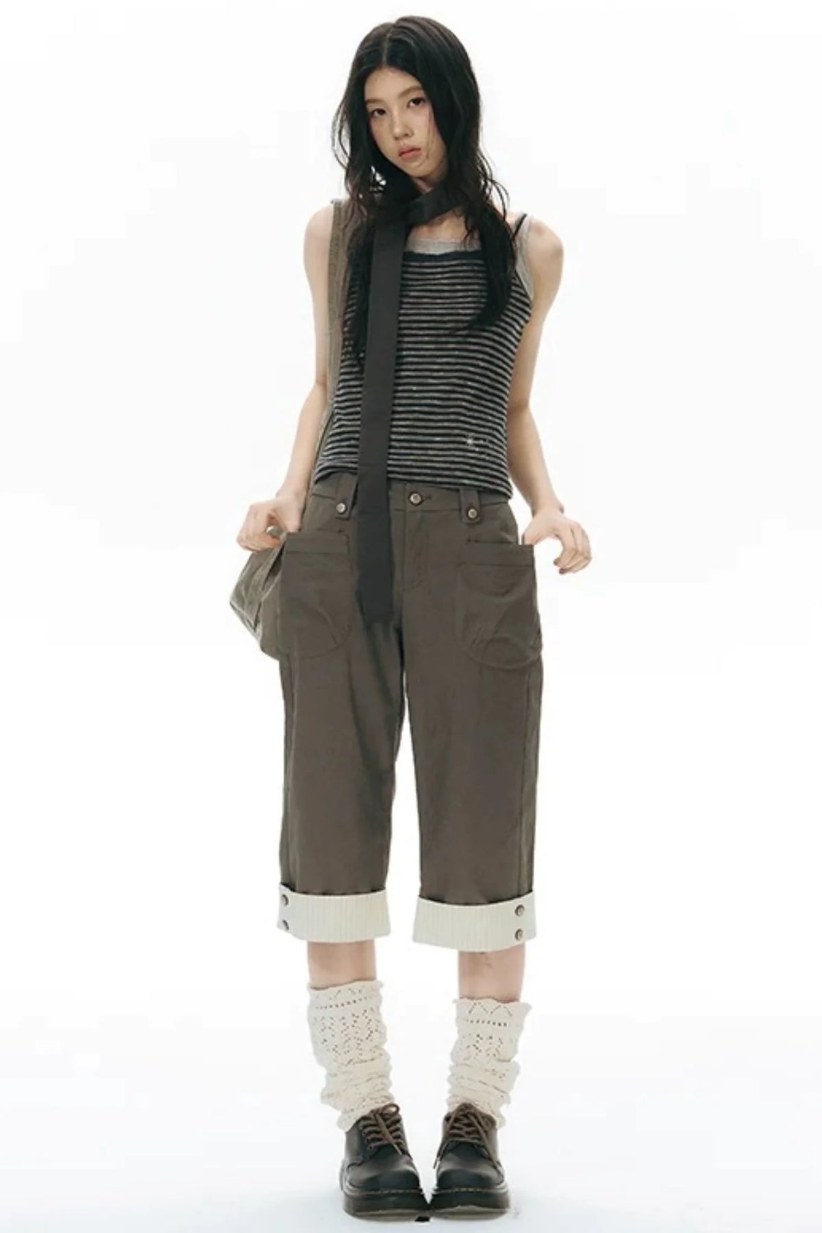 Lace-Trimmed Embroidered Camisole