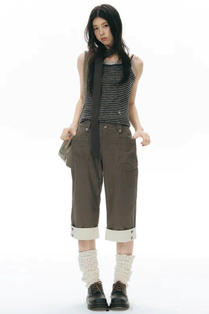 Lace-Trimmed Embroidered Camisole