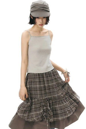 Lace-Trimmed Embroidered Camisole