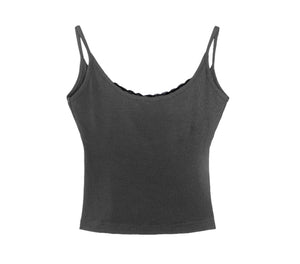 Lace U-Back Tank Top