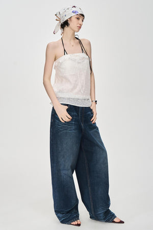 Lace-Up Camisole