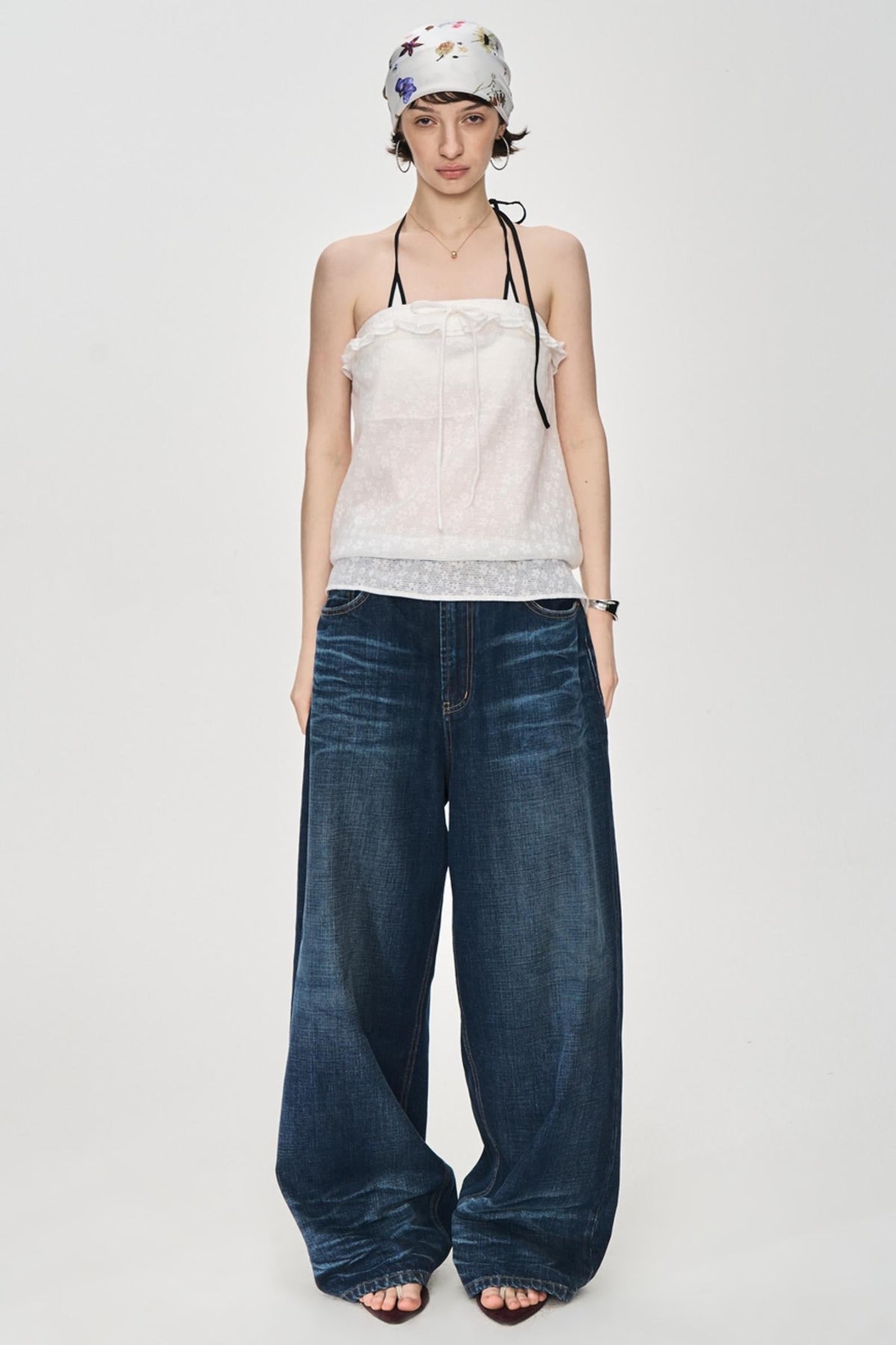 Lace-Up Camisole