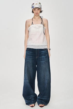 Lace-Up Camisole