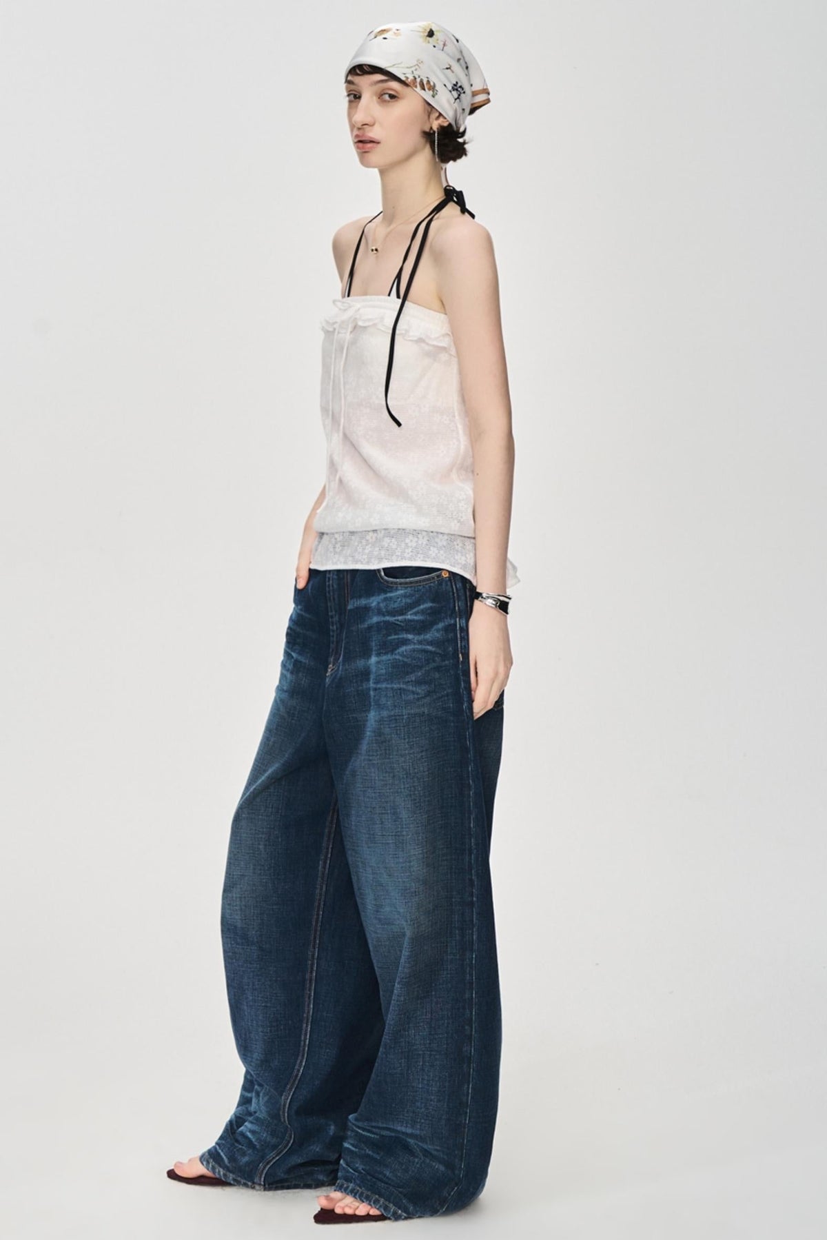 Lace-Up Camisole