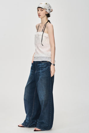 Lace-Up Camisole