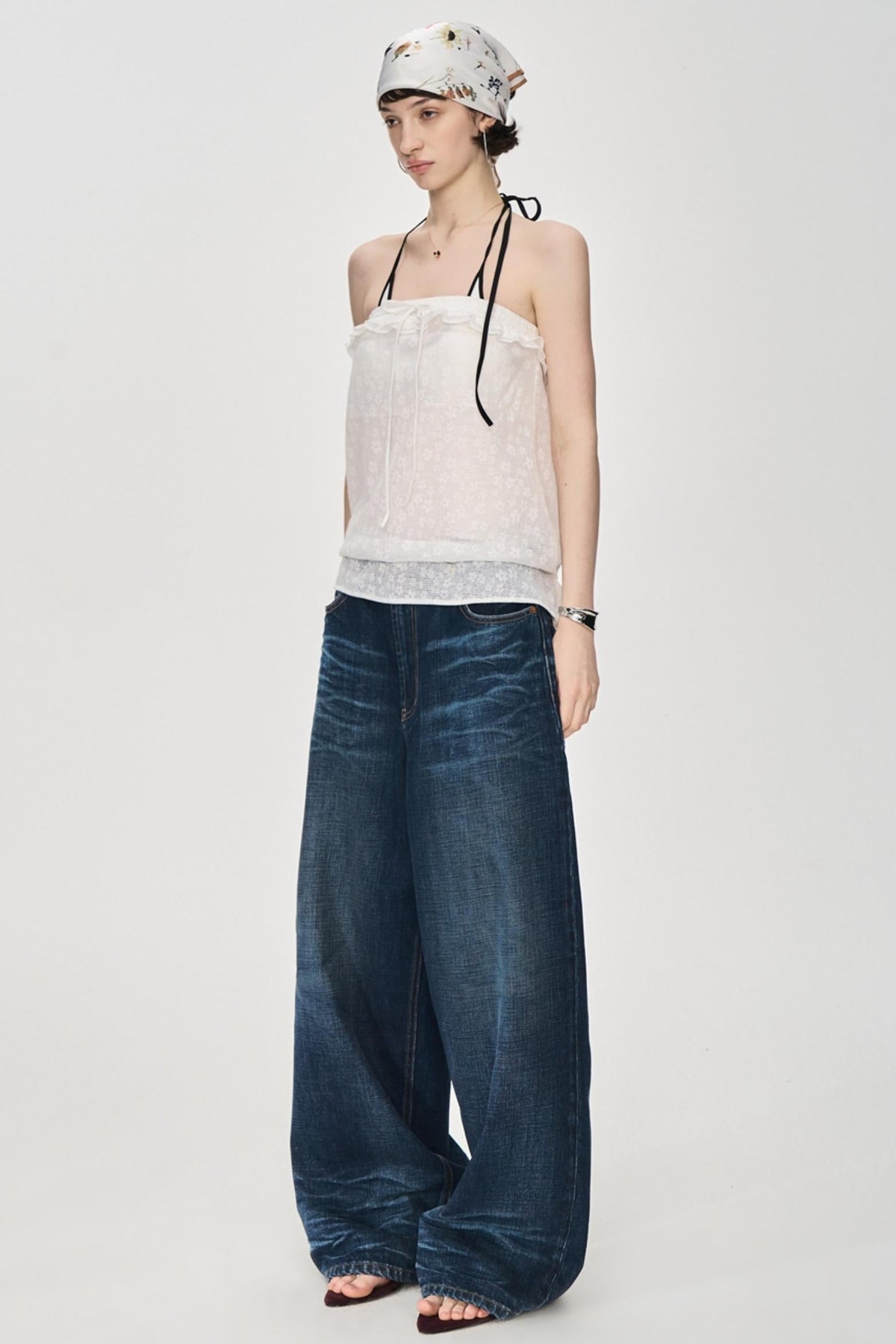 Lace-Up Camisole