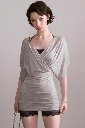 Lace V-Neck Sports Set-Up
