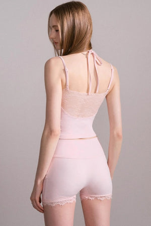 Lace V-Neck Sports Set-Up