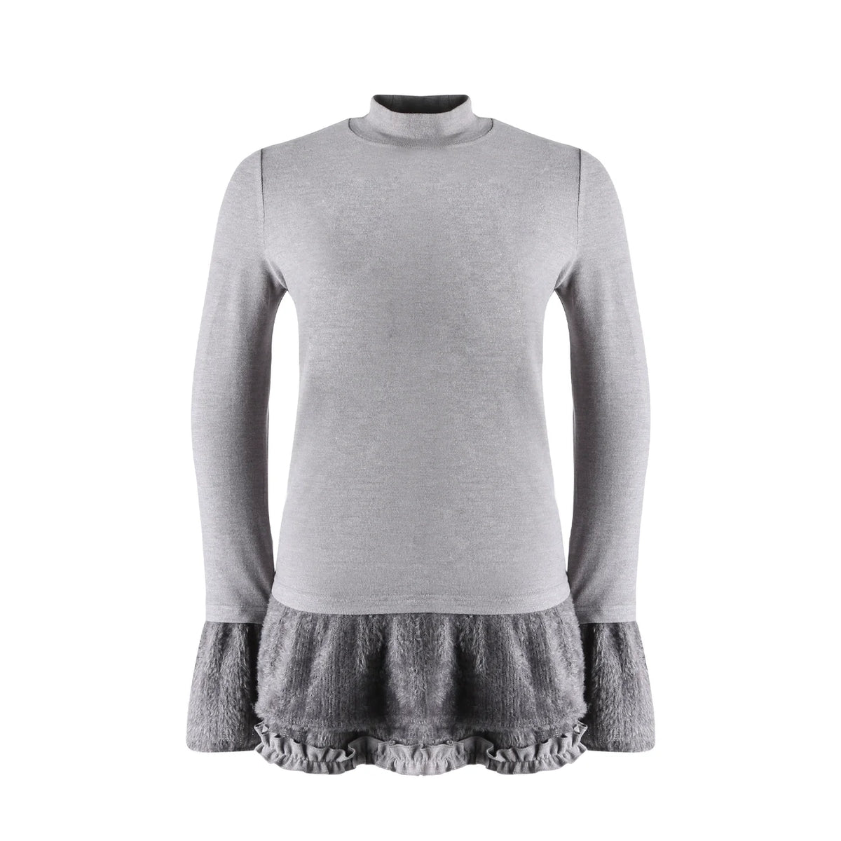 Lamb Wool Two-Piece Sweater Set-Up